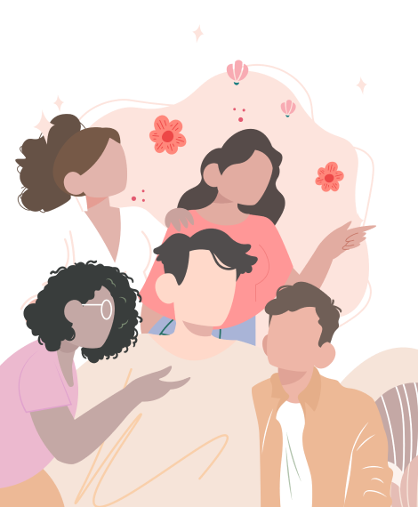 group of people illustration